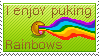 i enjoy puking rainbows