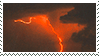 orange lightning