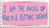 i am the angel of rancid and rotting dreams