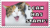 i can has stamp