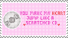 you make my heart jump like a scratched cd