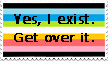 queer yes i exist get over it