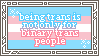 being trans is not only for binary trans people