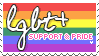 lgbt+ support and pride