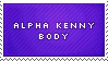 say it: alpha kenny body