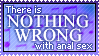 there is nothing wrong with anal sex