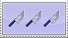 pastel knives