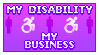 my disability my business