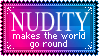 nudity makes the world go round