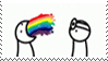 rainbow barf