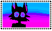 shaking flashing cat