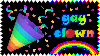 gay clown