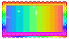 rainbow glitter bars