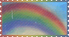 raining rainbow