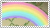 pastel rainbow
