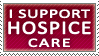 i support hospice care