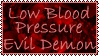 low blood pressure evil demon