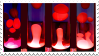 red lava lamps