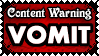 content warning vomit