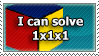 i can solve 1x1x1