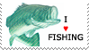 i love fishing