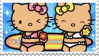 hello kitty and mimmi