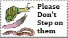 please dont step on them