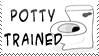potty trained