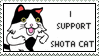 i support shota cat