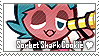 sorbet shark cookie