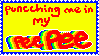 punching me in my peepee