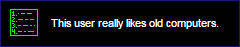 this user really likes old computers