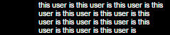 this user is this user is this user is...
