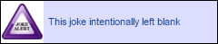 this joke intentionally left blank