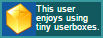 this user enjoys using tiny userboxes