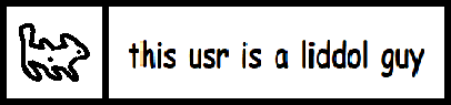 this usr is a liddol guy