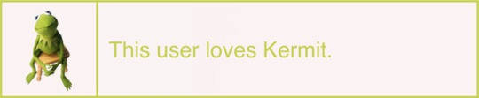 this user loves kermit