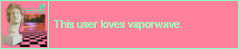this user loves vaporwave