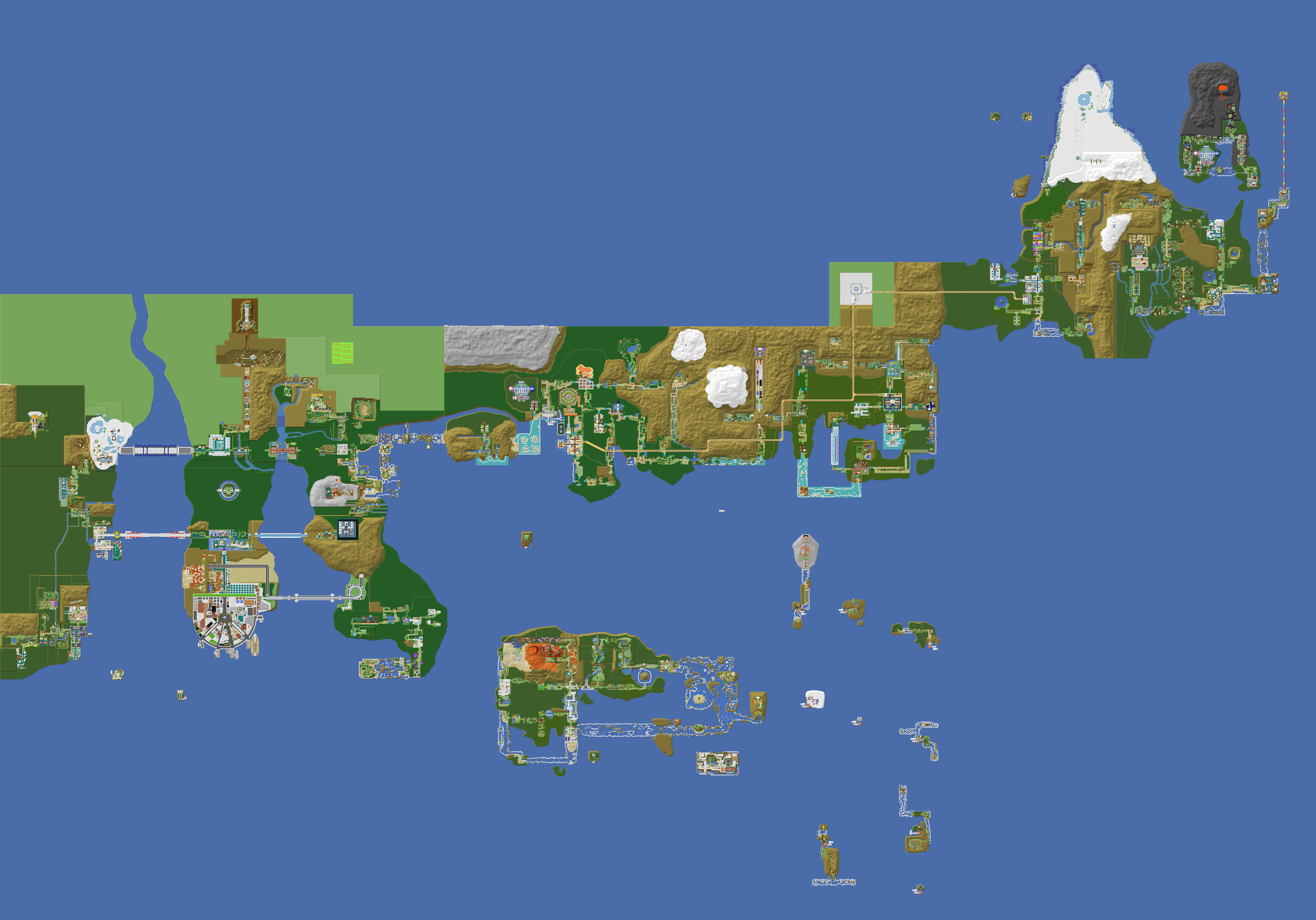 pokemon emerald world map