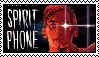 stamp with the text "spirit phone"