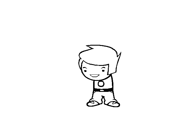 Fred Wilmore from Home-Skillet doing a sweet jig for like 10 to 15 seconds. Fairly detailed too unlike John Egbert's jig which mainly used pre-existing assets.