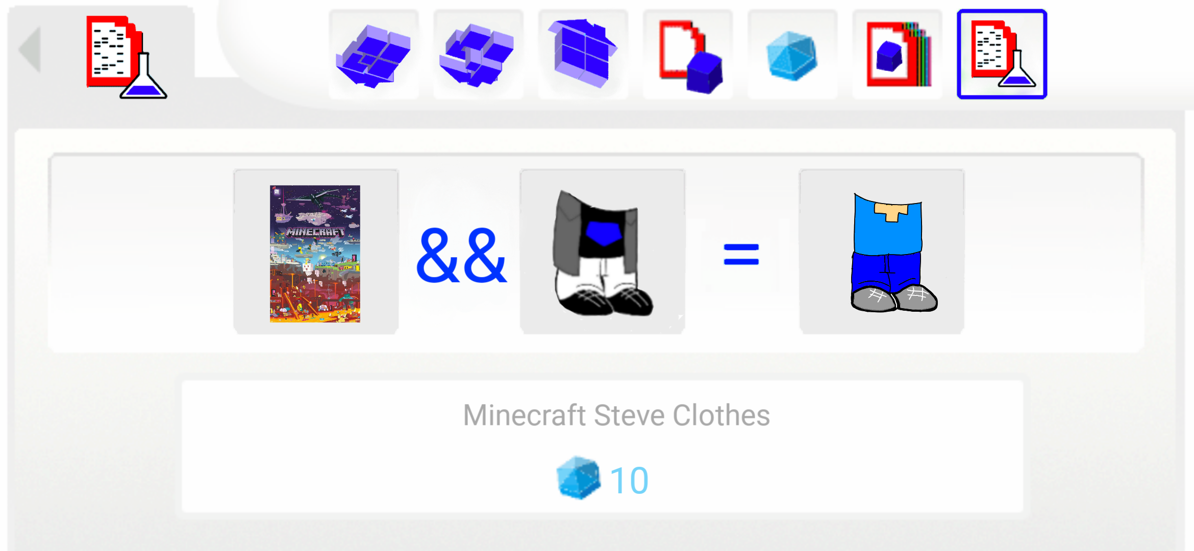 MAKING MINECRAFT STEVE A ROBLOX ACCOUNT 