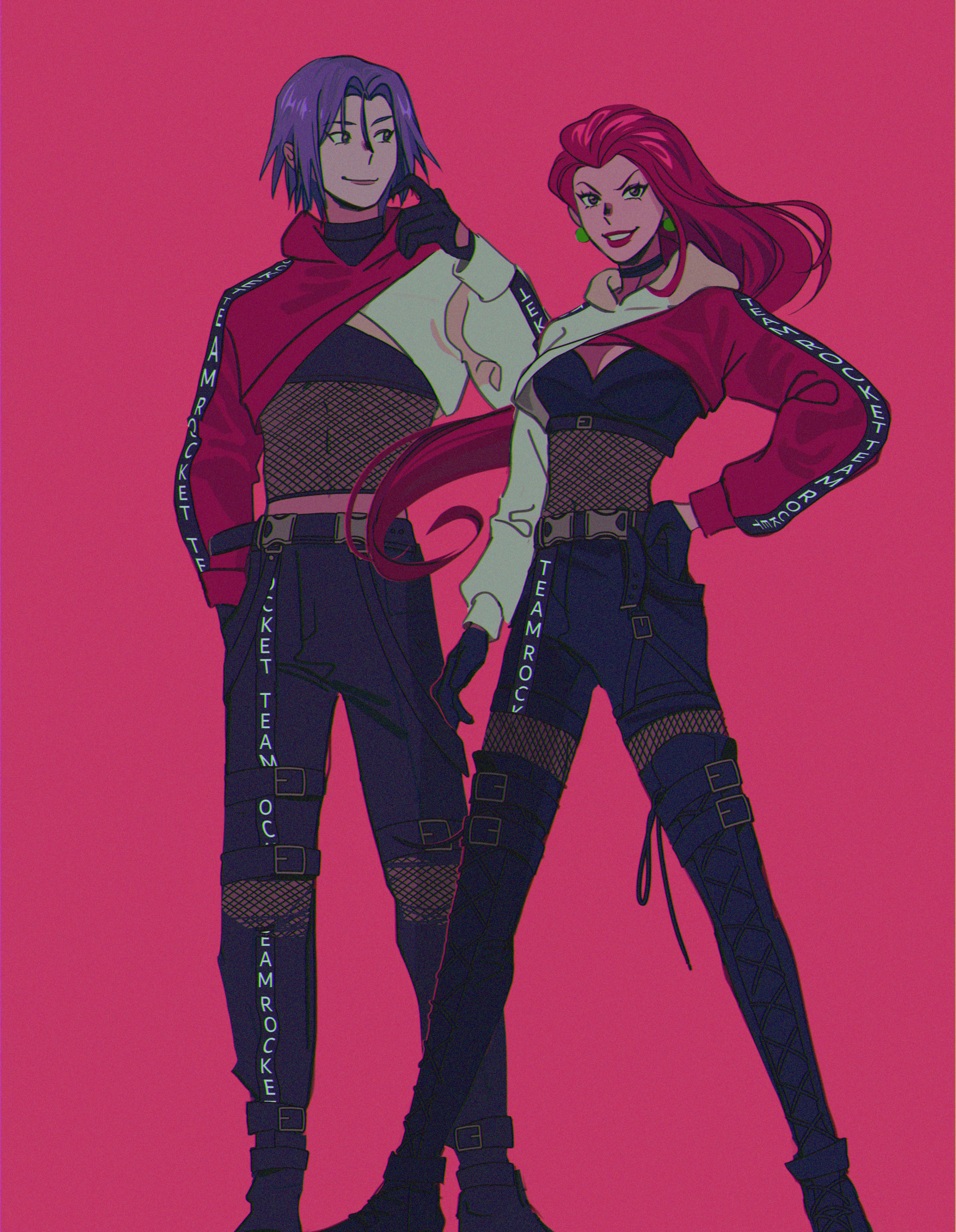 Team Rocket Jacket and Top