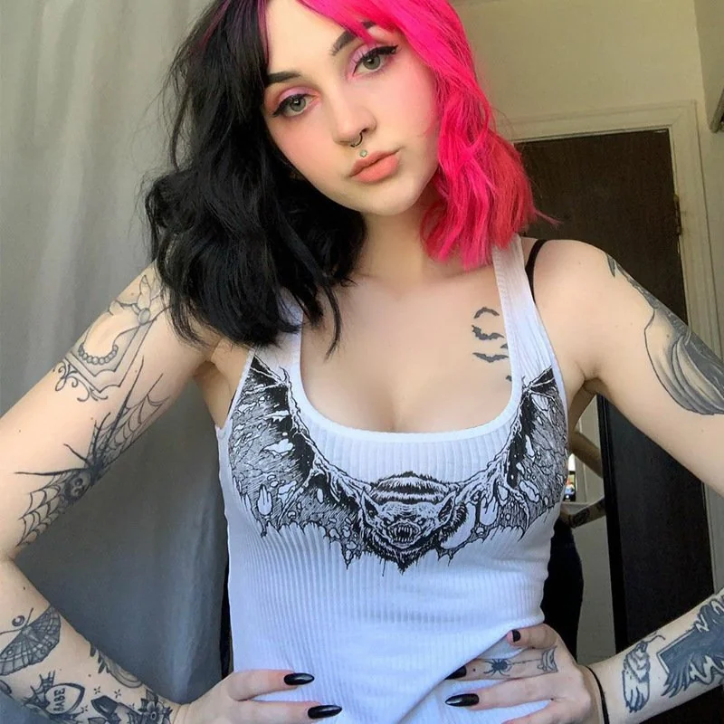 bright contrast and tats