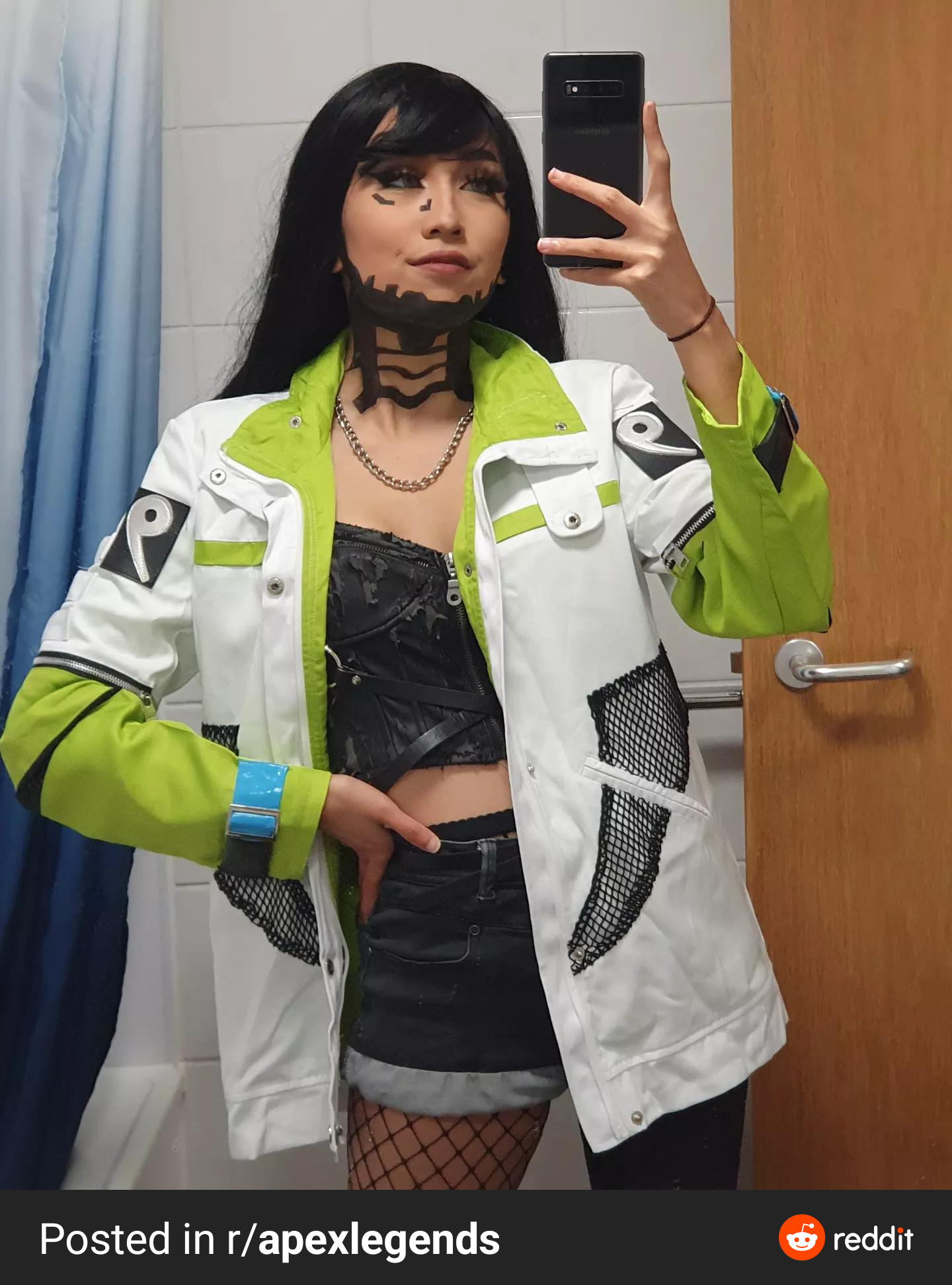 crypto but below the jacket is cool