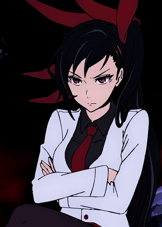 dark and red and formal