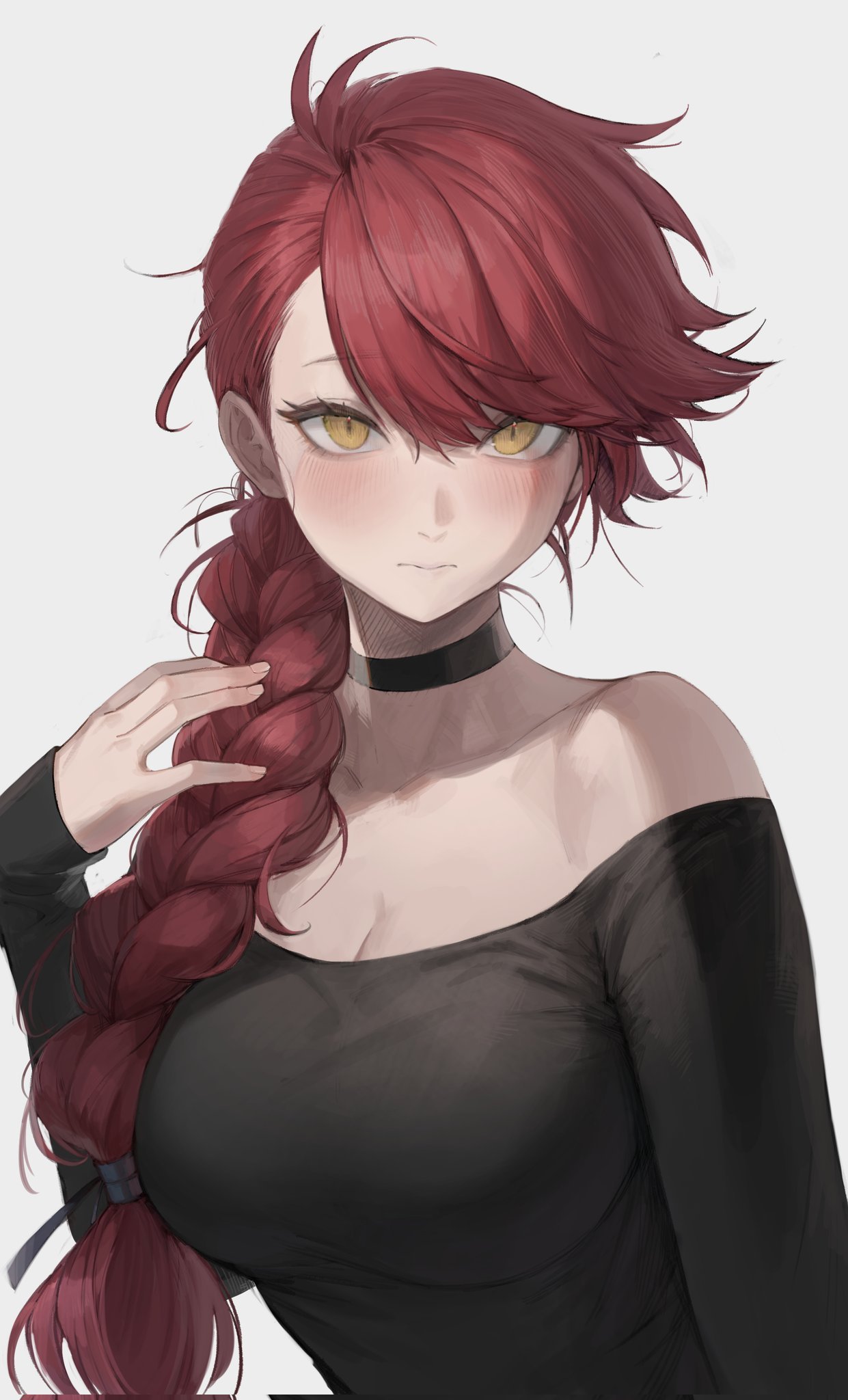 braids and bangs