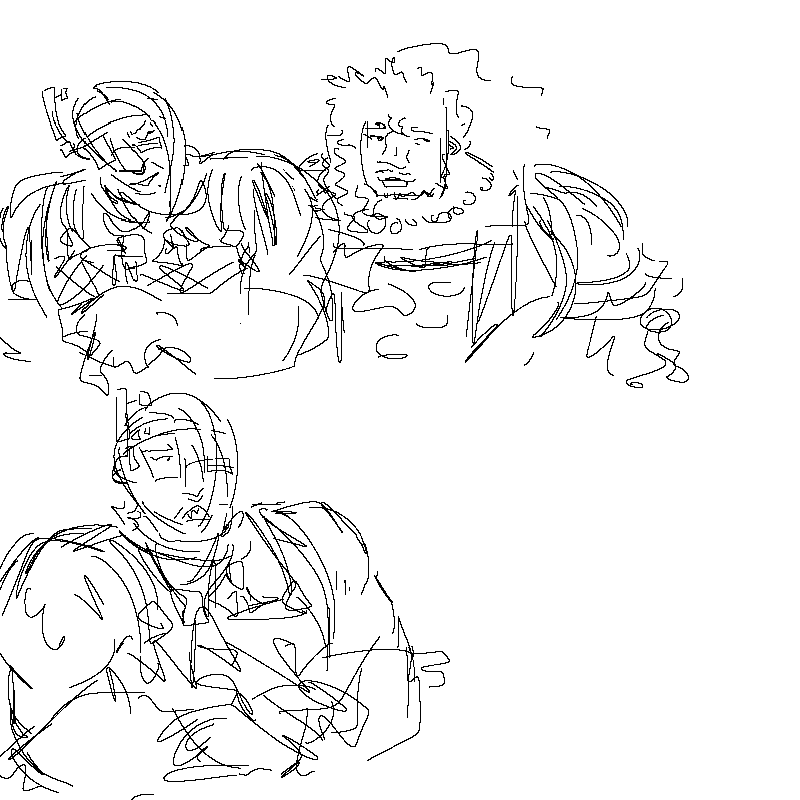 sketches of olzhas and isel