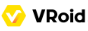 A button with the logo for VRoid Studio, .