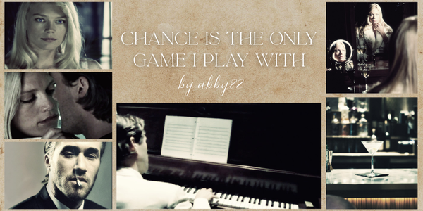 banner with images of Nikita and Michael colored to look like vintage film